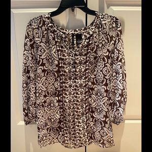 NWOT New Directions Blouse Size Small